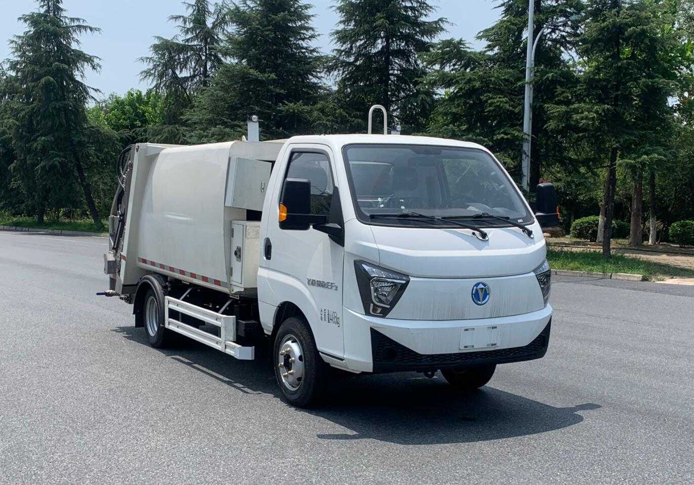 斯太隆牌HZH5041ZYSFDBEVLH純電動壓縮式垃圾車公告圖片