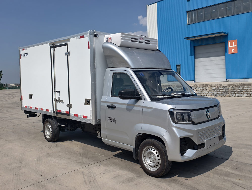 福田牌BJ5030XLCEV85純電動(dòng)冷藏車(chē)公告圖片