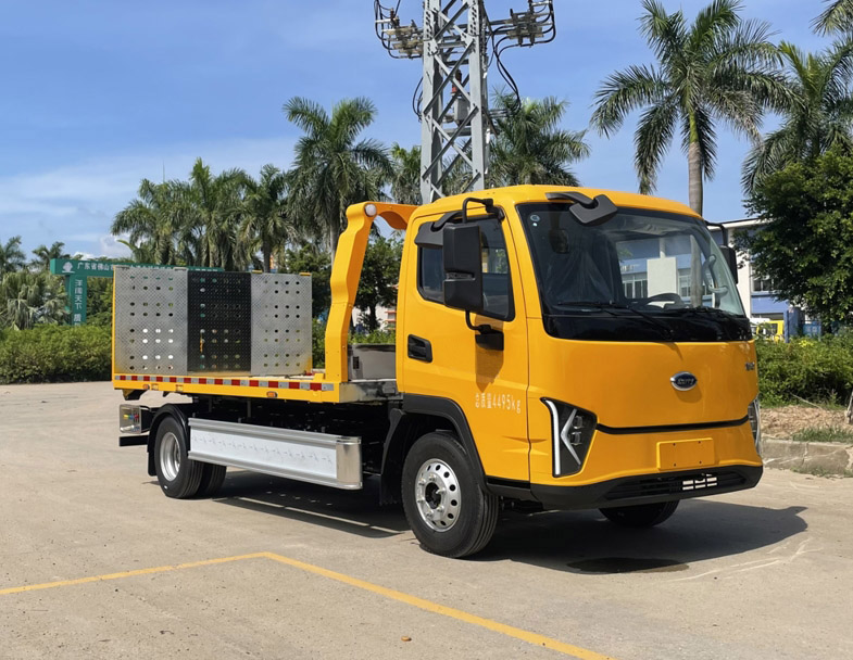 粵海牌YH5040TQZ316PBEV純電動清障車公告圖片