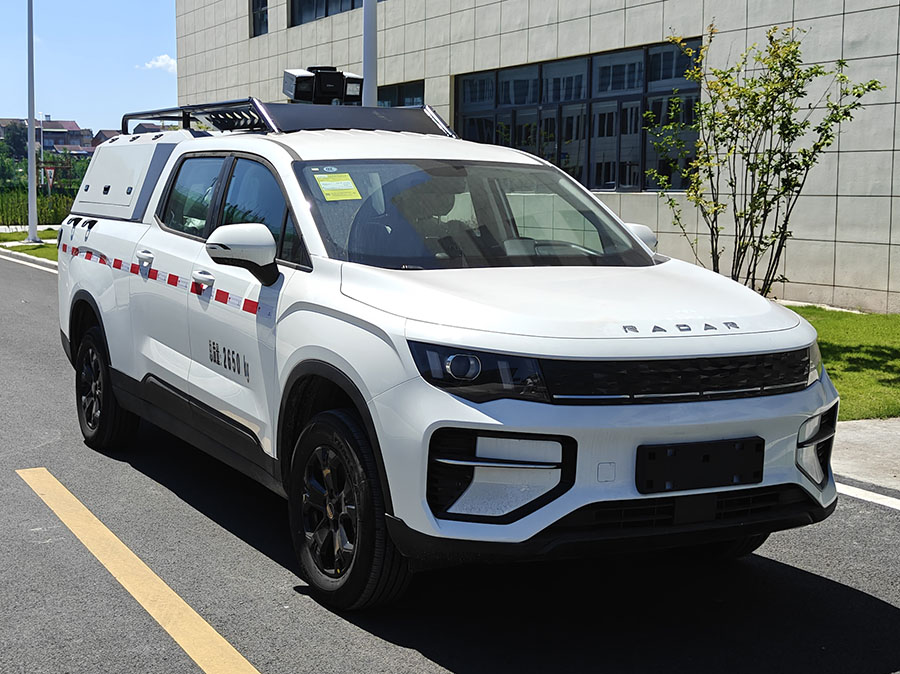 啟敬牌QHV5030TXUZBBEV純電動巡邏車公告圖片