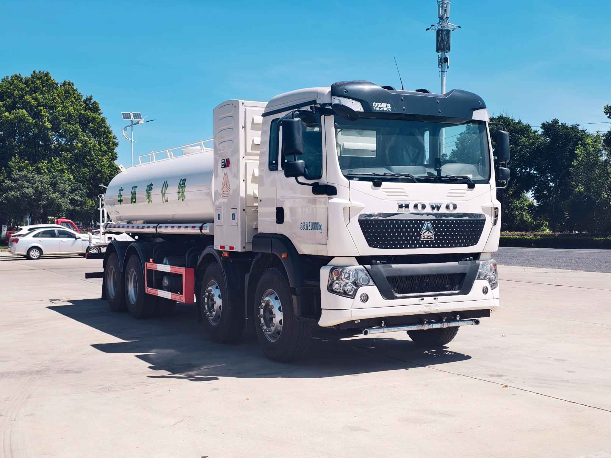 華威馳樂牌SGZ5310GPSZZBEV純電動綠化噴灑車公告圖片