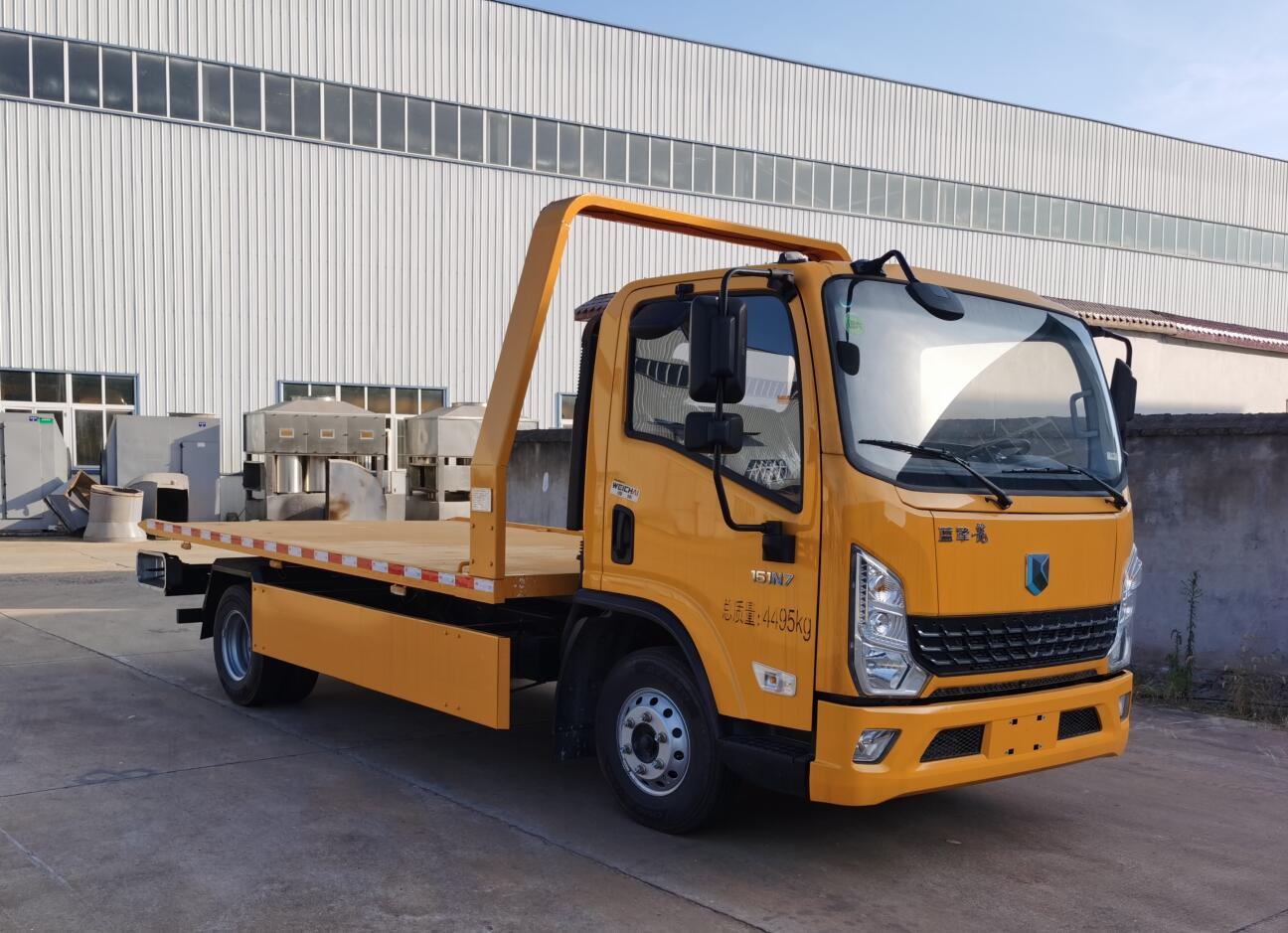 斯太隆牌HZH5041TQZY6清障車(chē)公告圖片