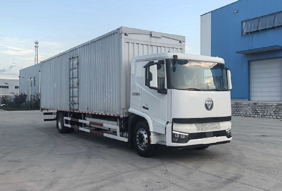 福田牌BJ5186XYKEVK2純電動(dòng)翼開啟廂式貨車公告圖片