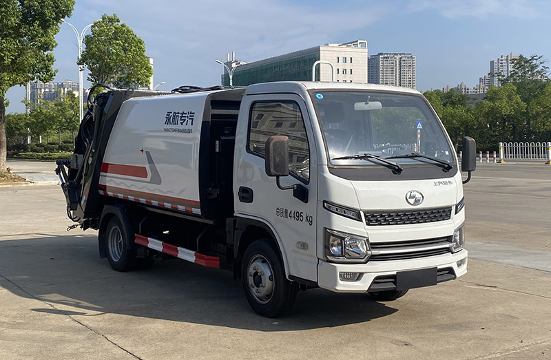 永航星牌YHA5047ZYSSHBEV純電動(dòng)壓縮式垃圾車(chē)公告圖片