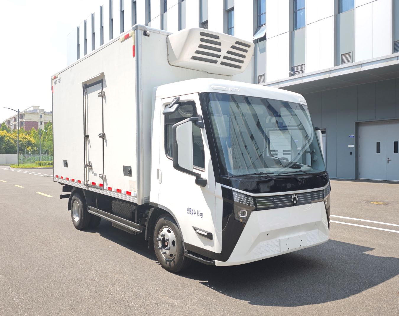 福田牌BJ5040XLCEVZA純電動(dòng)冷藏車公告圖片