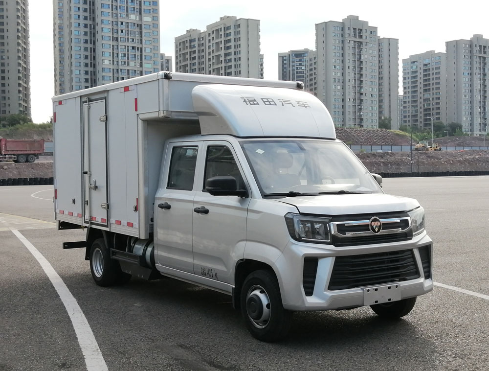 福田牌BJ5040XXY9AC7-01廂式貨車公告圖片