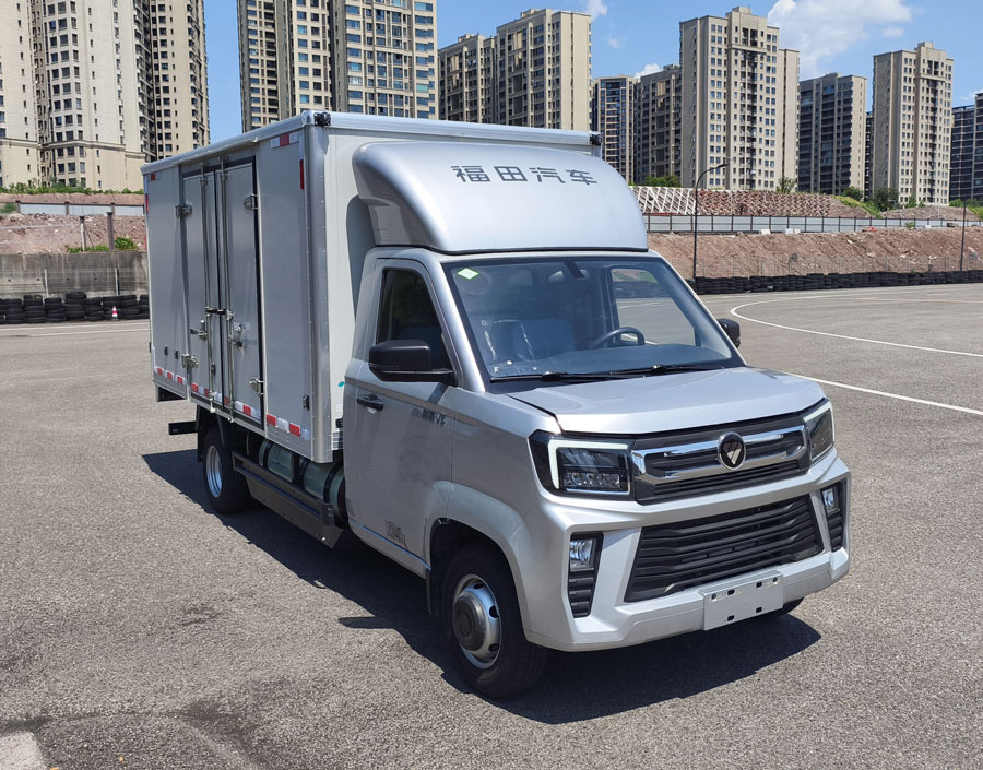 福田牌BJ5040XXY9JC7-01廂式貨車公告圖片