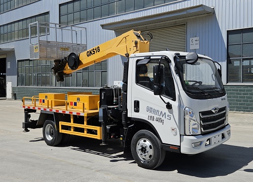 程力威牌CLW5040JGK6ZS高空作業(yè)車(chē)公告圖片