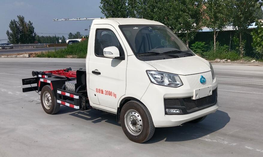 天運(yùn)威牌TYW5031ZXXSQRBEV純電動(dòng)車廂可卸式垃圾車公告圖片