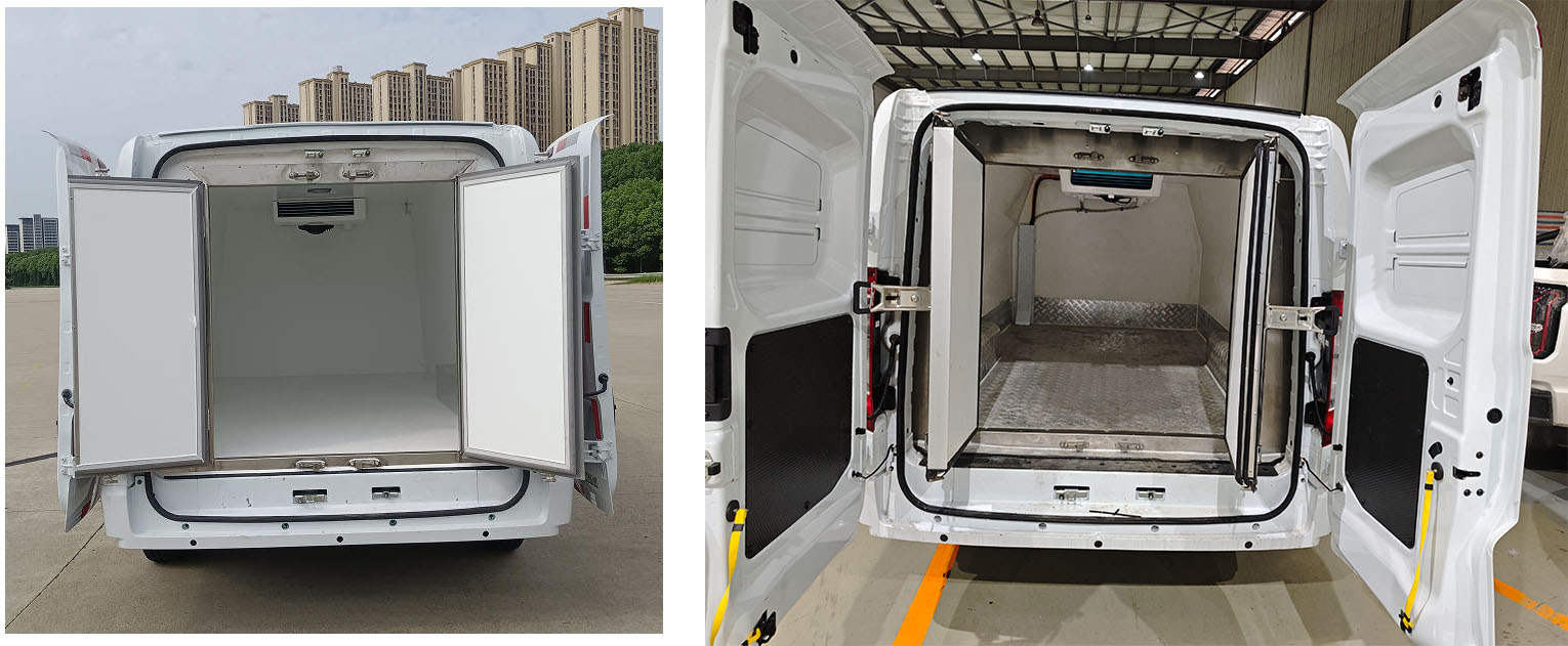 東風牌DFA5034XLCVLBEVB純電動冷藏車公告圖片