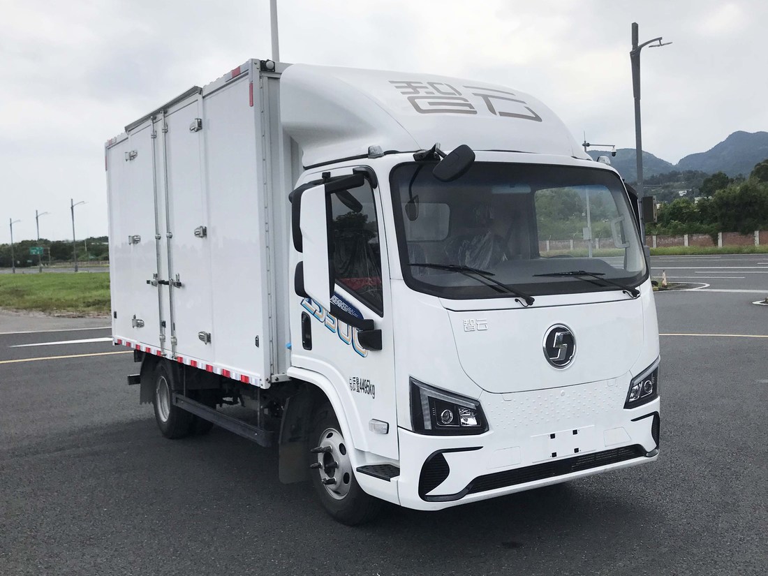 陜汽牌SX5047XXYBEV341NA純電動(dòng)廂式貨車公告圖片