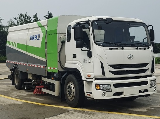 海格牌KLQ5180TXSBEV1純電動洗掃車公告圖片