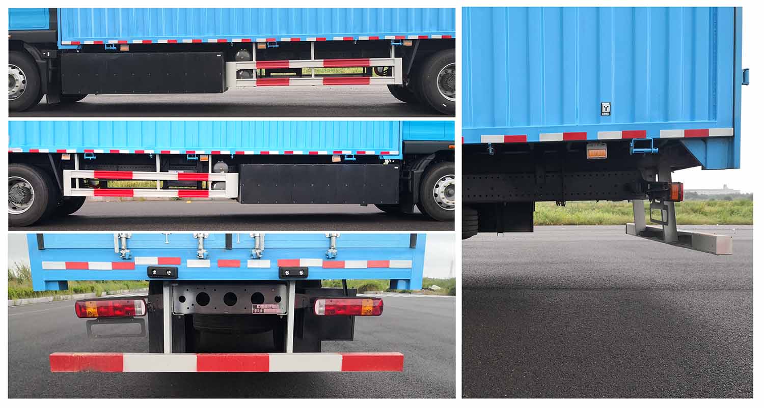 豪沃牌ZZ5187XYKN711GZ1BEV4E純電動翼開啟廂式貨車公告圖片