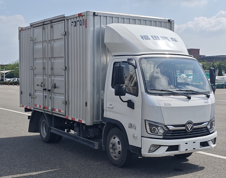 福田牌BJ5044XXY9JBA-AB2廂式貨車公告圖片