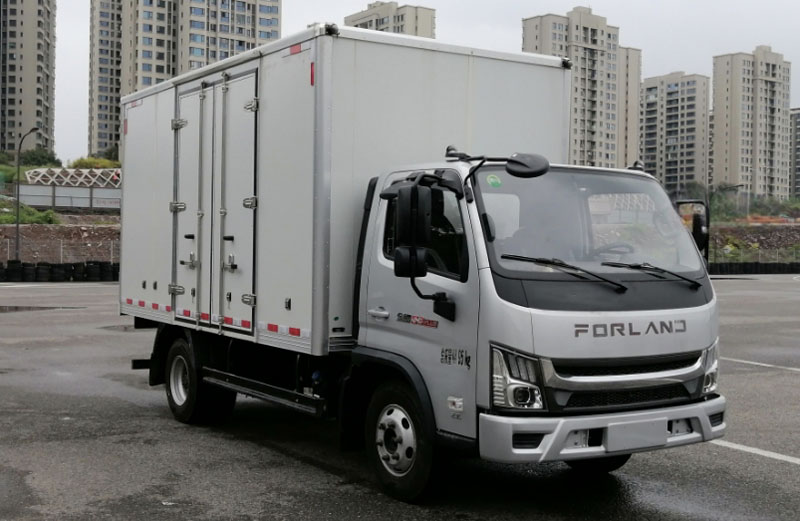 福田牌BJ5045XXY9JBA-50廂式貨車公告圖片