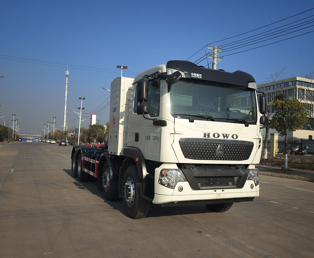昱曦牌CHN5310ZXXBEV純電動車廂可卸式垃圾車公告圖片