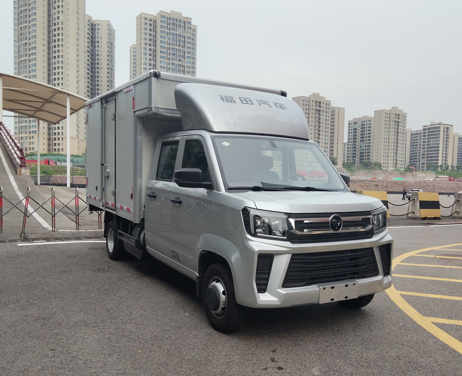 福田牌BJ5030XXY4AC7-01廂式貨車公告圖片