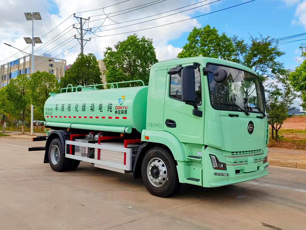 昱曦牌CHN5181GPSBEV純電動(dòng)綠化噴灑車(chē)公告圖片