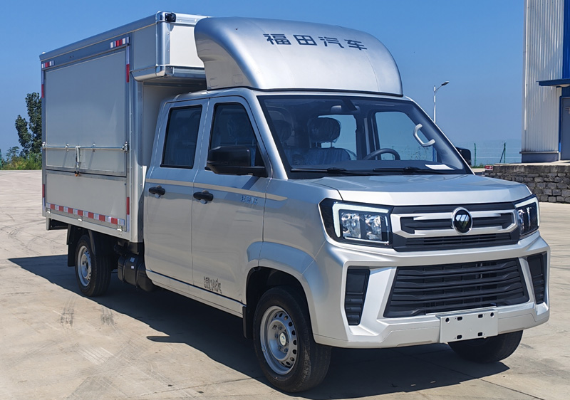 福田牌BJ5030XYK5AV7-85翼開(kāi)啟廂式貨車(chē)公告圖片