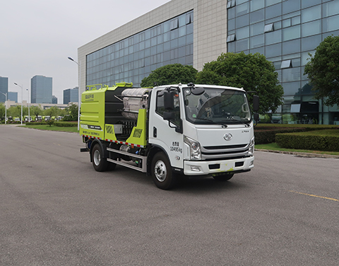 中聯(lián)牌ZBH5101GQXSHE6護欄清洗車公告圖片