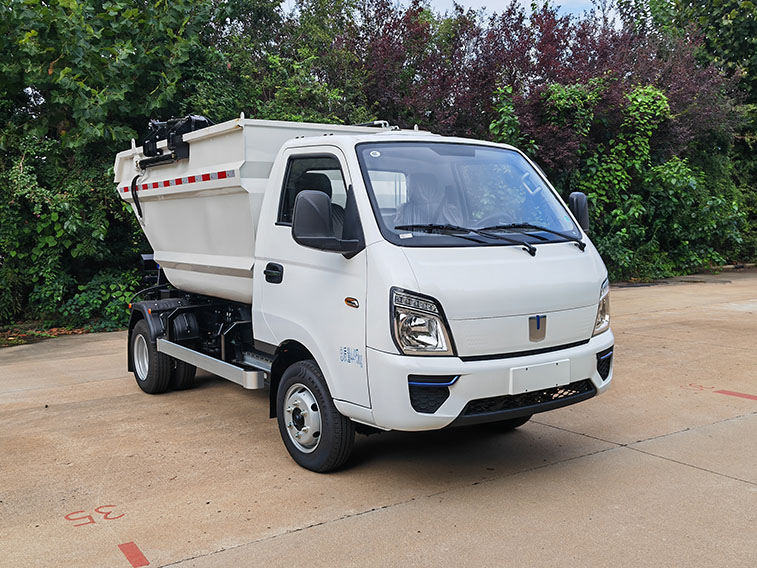 中科尚昇牌ZKS5041ZZZTEV純電動(dòng)自裝卸式垃圾車(chē)公告圖片