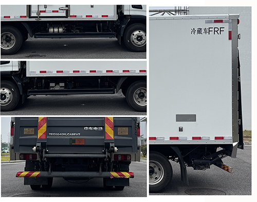 中國中車牌TEG5040XLCABEV2純電動冷藏車公告圖片