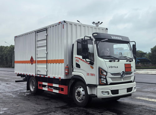 圣洲牌LVZ5121XRQDFV6易燃?xì)怏w廂式運(yùn)輸車公告圖片