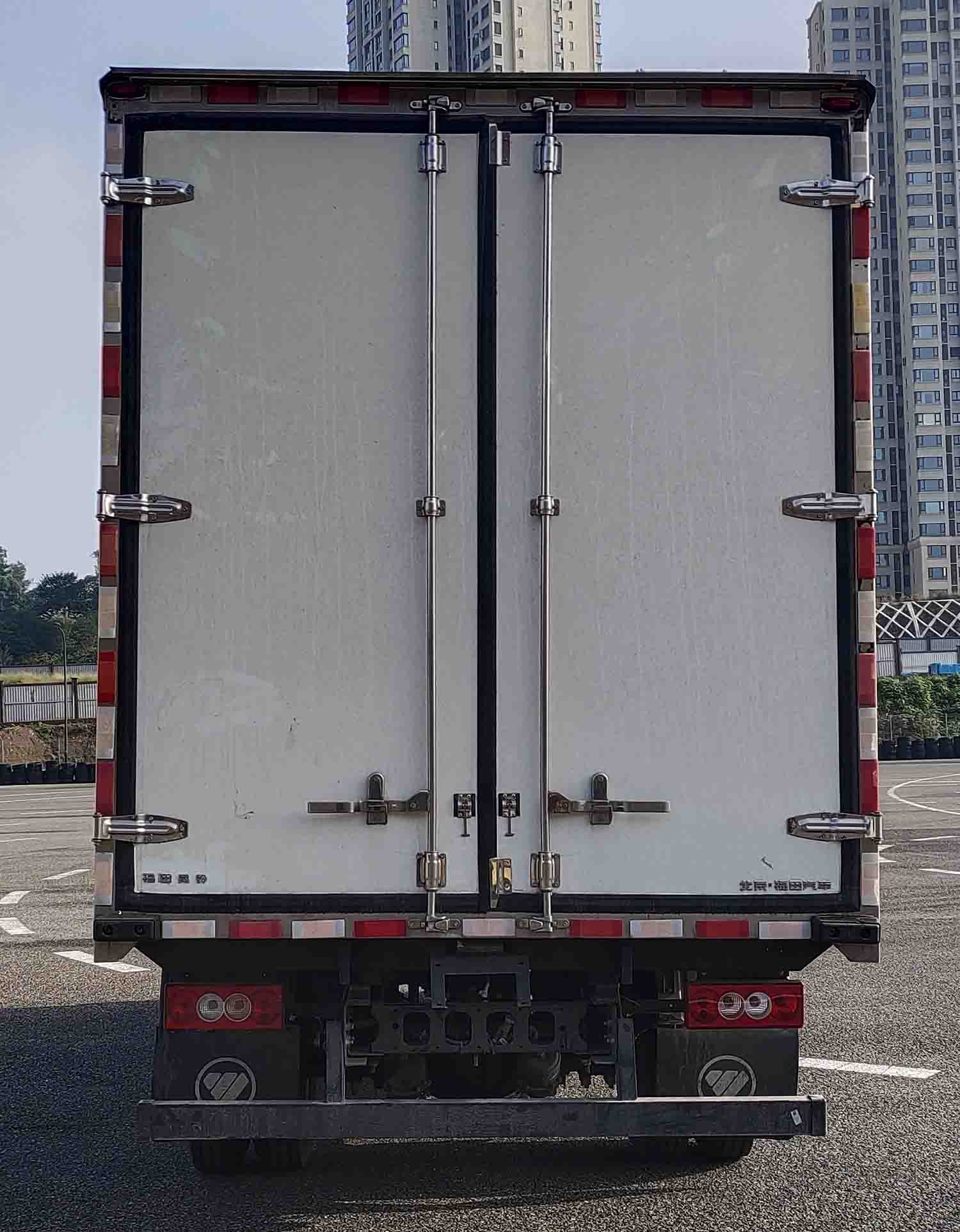 福田牌BJ5048XLC9JBA-AB4冷藏車公告圖片