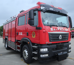 雷沃協(xié)力牌LWX5190GXFAP60/S壓縮空氣泡沫消防車公告圖片