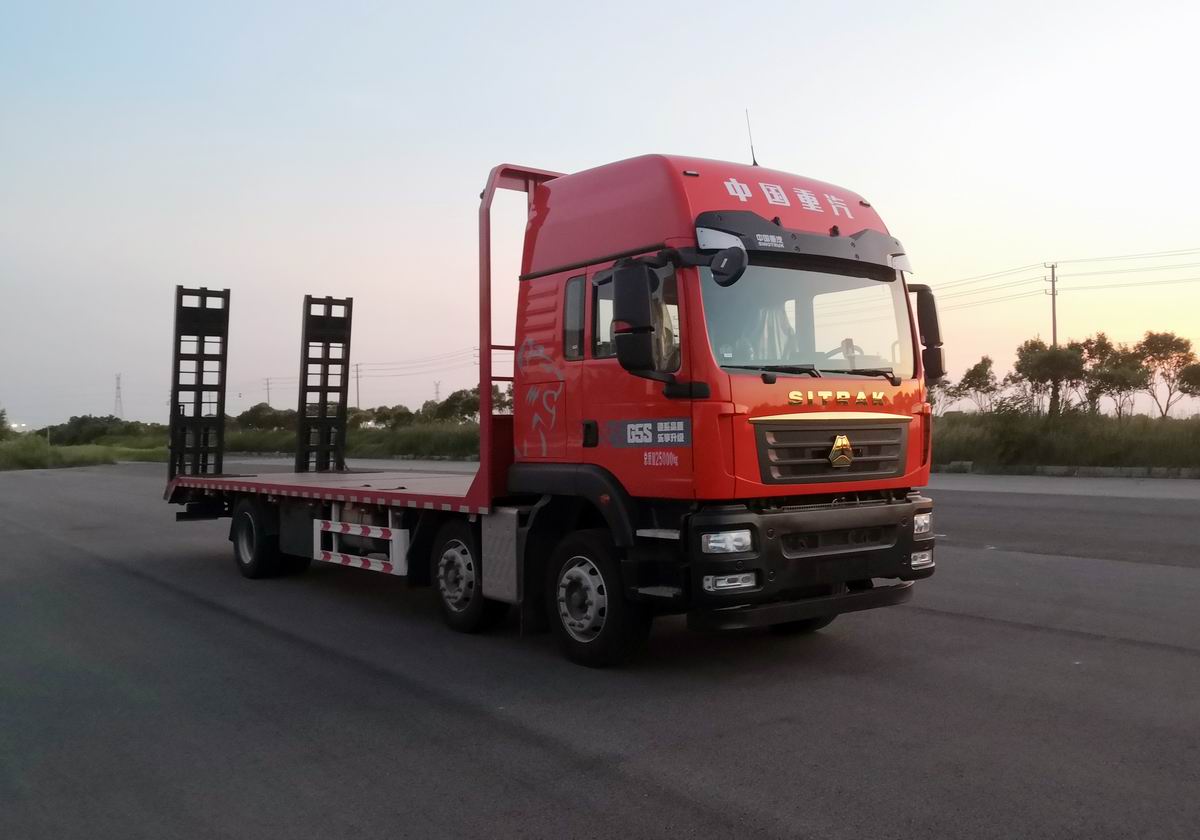 汕德卡牌ZZ5256TPBN56CGF1平板式貨車公告圖片