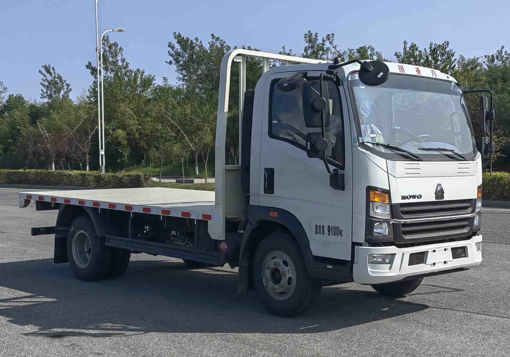 豪沃牌ZZ5097TPBG3614F191平板式貨車公告圖片