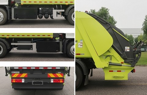 中聯(lián)牌ZBH5181ZYSDNABEV純電動(dòng)壓縮式垃圾車公告圖片