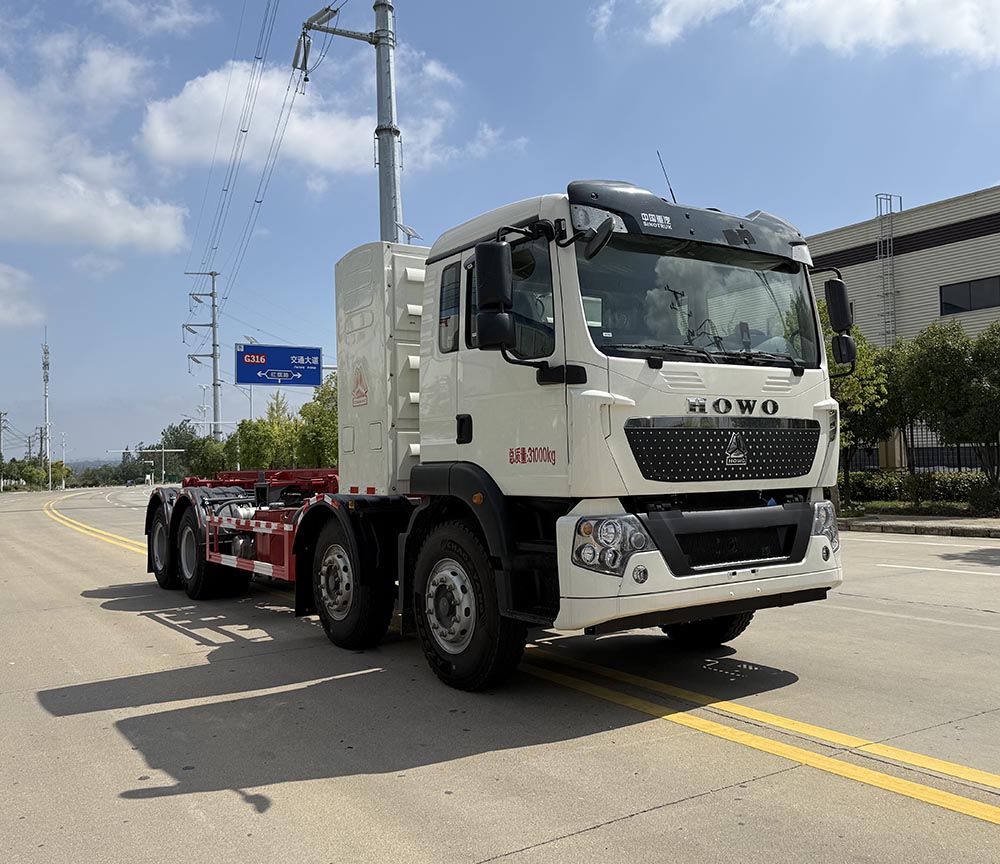 昱曦牌CHN5312ZXXBEV純電動車廂可卸式垃圾車公告圖片
