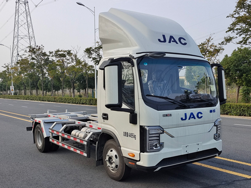 江淮牌HFC5042ZKXP3EV1純電動車廂可卸式汽車公告圖片