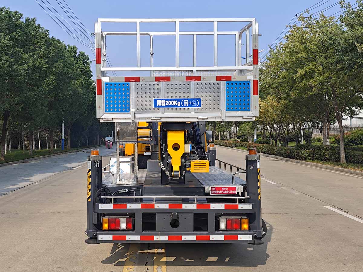 舜德牌SDS5040JGKQL6高空作業(yè)車公告圖片