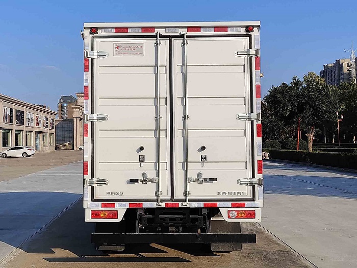 福田牌BJ5045XYKAJB6-28翼開啟廂式貨車公告圖片