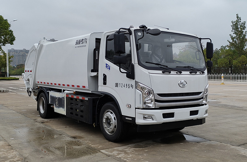 永航星牌YHA5127ZYSSHBEV純電動壓縮式垃圾車公告圖片