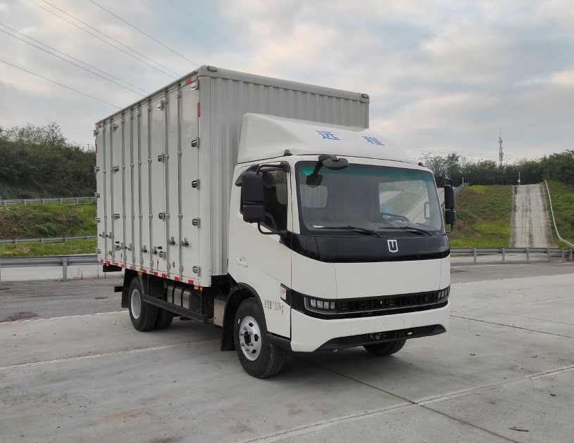 遠(yuǎn)程牌JGL5117XXYSHEVGMS1甲醇插電式增程混合動力廂式貨車公告圖片