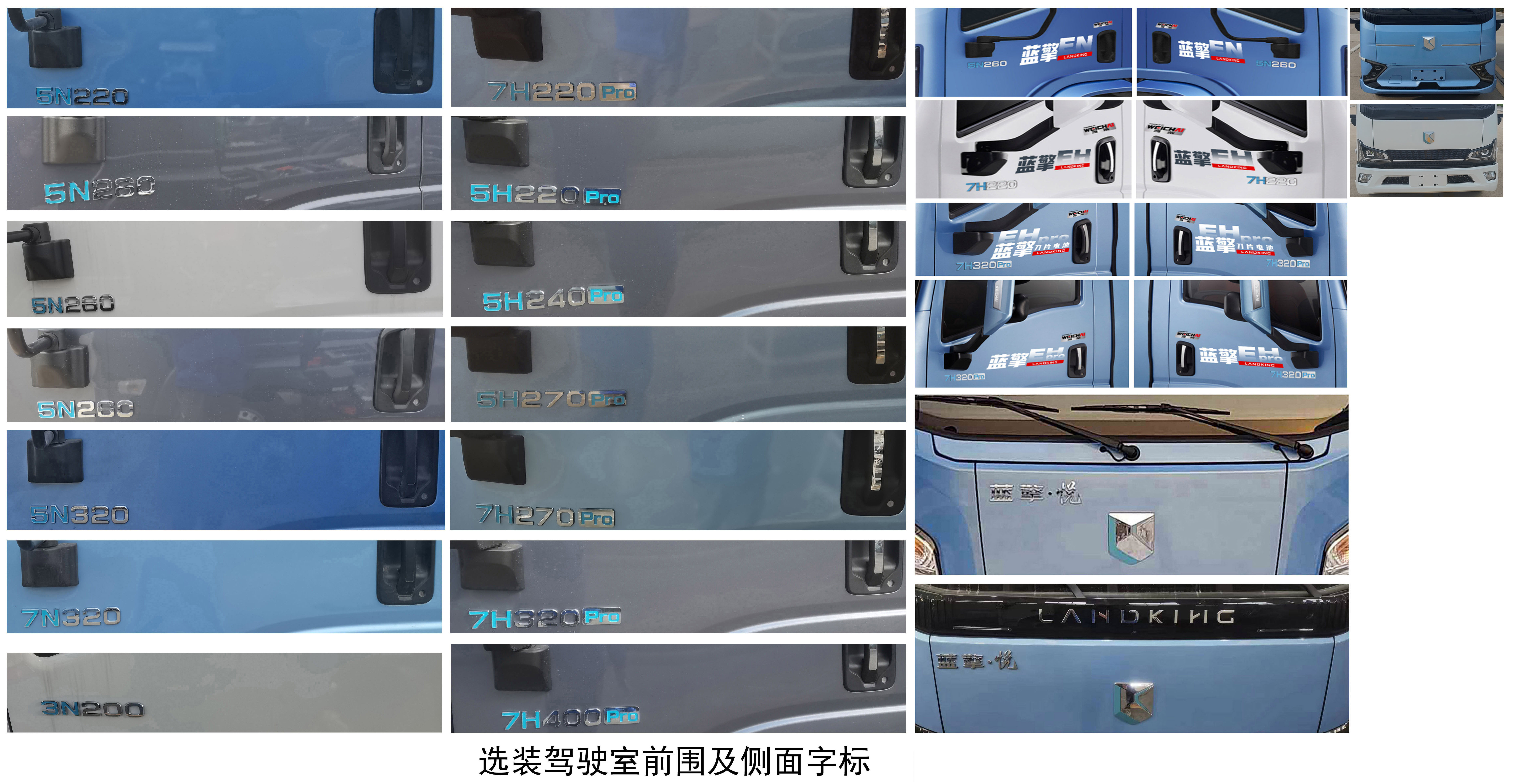 藍擎牌YTQ5112XXYKNEV361-LQ純電動廂式貨車公告圖片