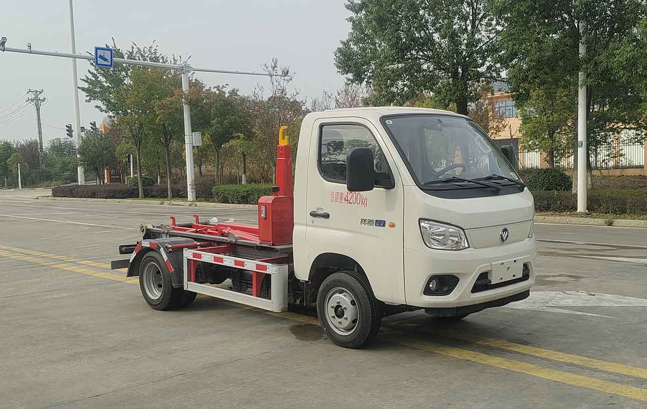 凱力風(fēng)牌KLF5047ZXXBEV純電動(dòng)車廂可卸式垃圾車公告圖片
