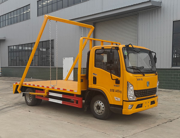 布隆牌LLL5041ZBSYT6擺臂式垃圾車公告圖片