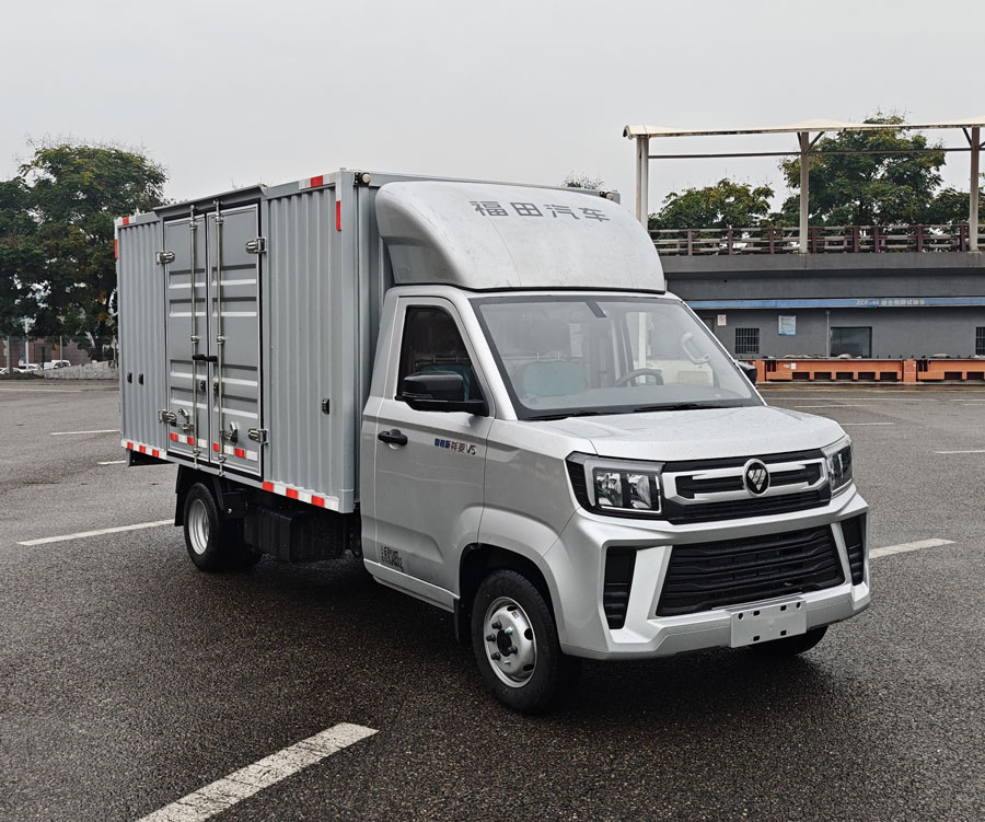 福田牌BJ5030XXYSHEV80插電式增程混合動力廂式貨車公告圖片