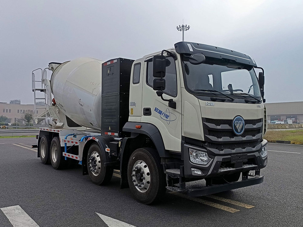 歐曼牌BJ5311GJBEVGRF-17純電動(dòng)混凝土攪拌運(yùn)輸車公告圖片
