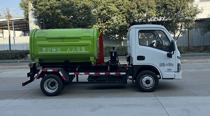 永航星牌YHA5047ZXXSHBEV純電動車廂可卸式垃圾車公告圖片