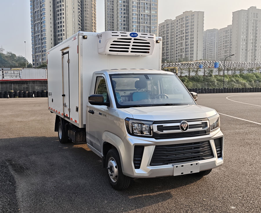 福田牌BJ5030XLCSHEV80插電式增程混合動力冷藏車公告圖片