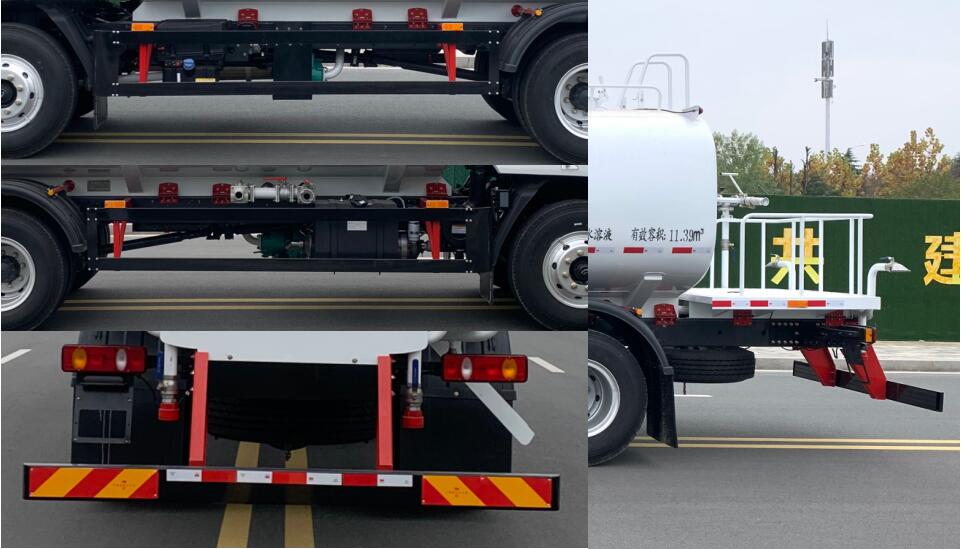 胤鑫牌GYW5180GPSL6綠化噴灑車(chē)公告圖片