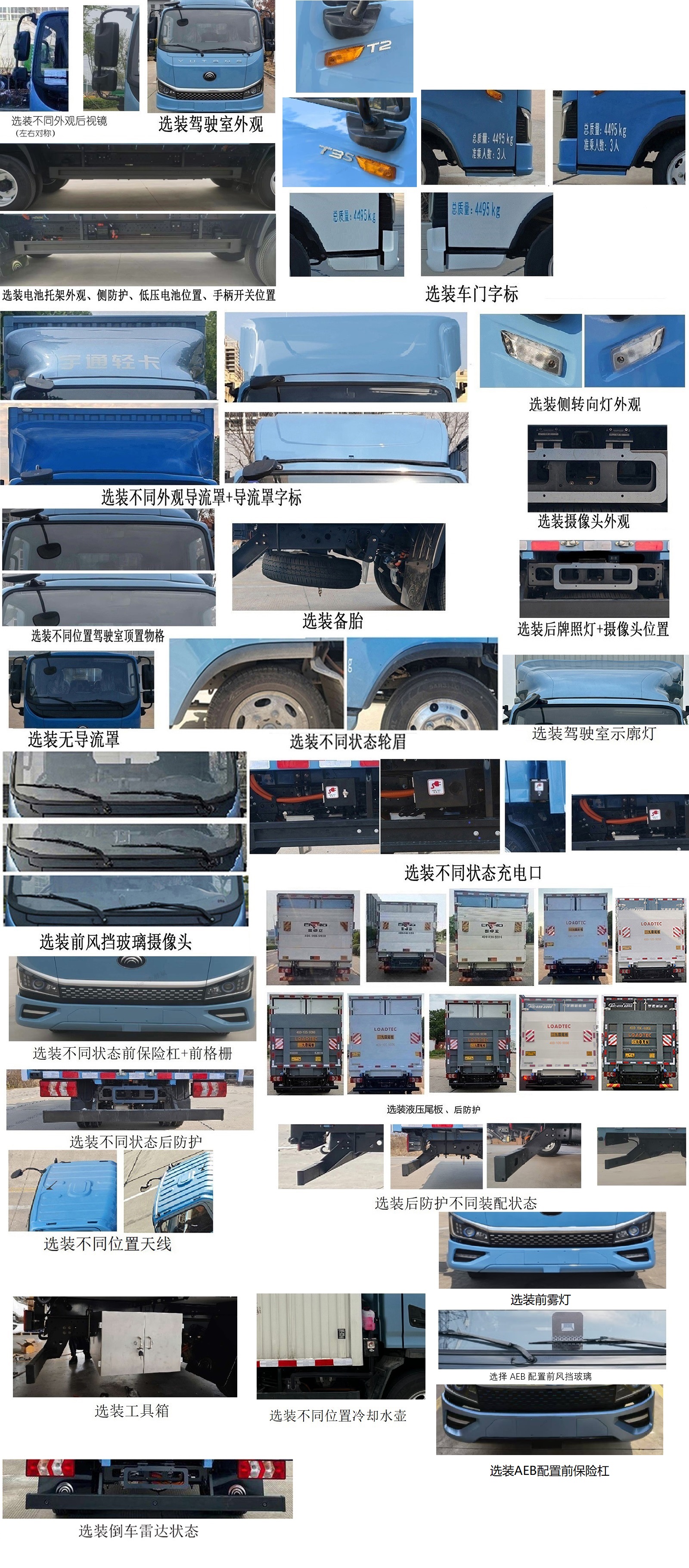 宇通牌ZKH5046XXYBEVA3純電動廂式貨車公告圖片