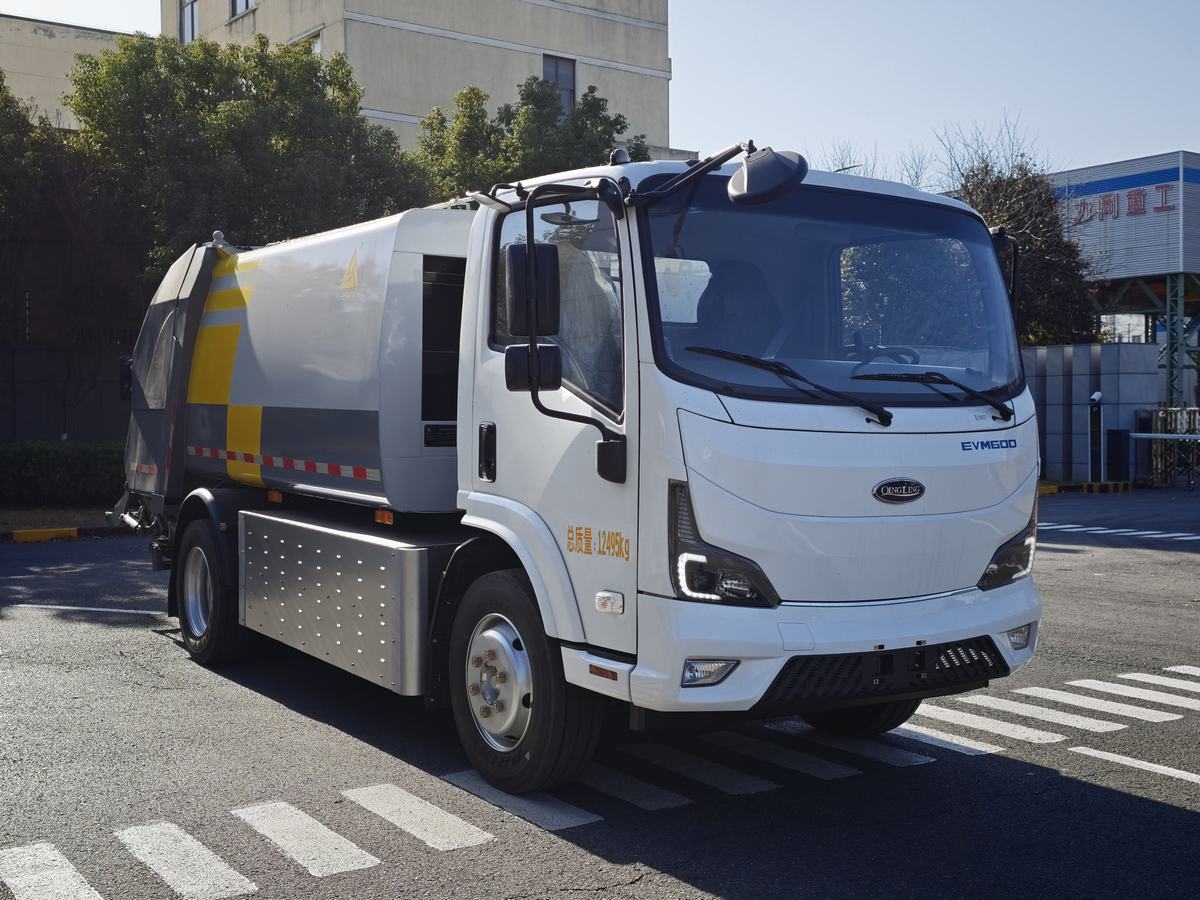 三力牌CGJ5124ZYSQLBEVB純電動壓縮式垃圾車公告圖片