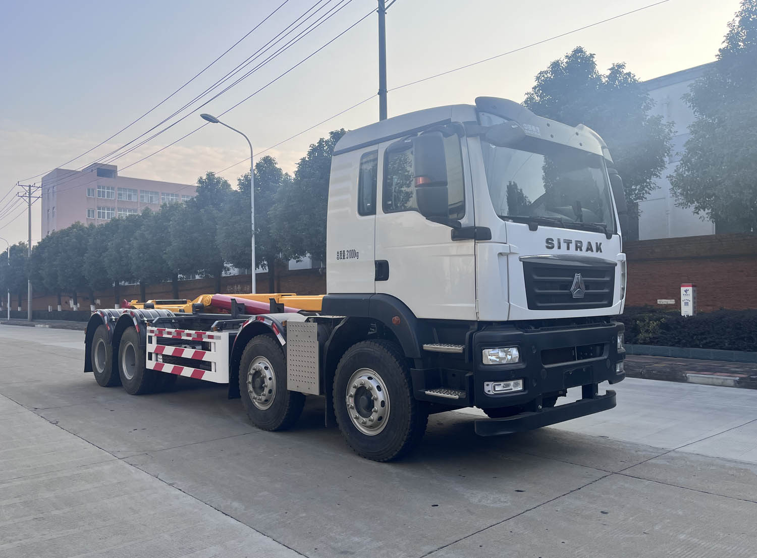 歐威沃牌CXK5316ZXX6車廂可卸式垃圾車公告圖片