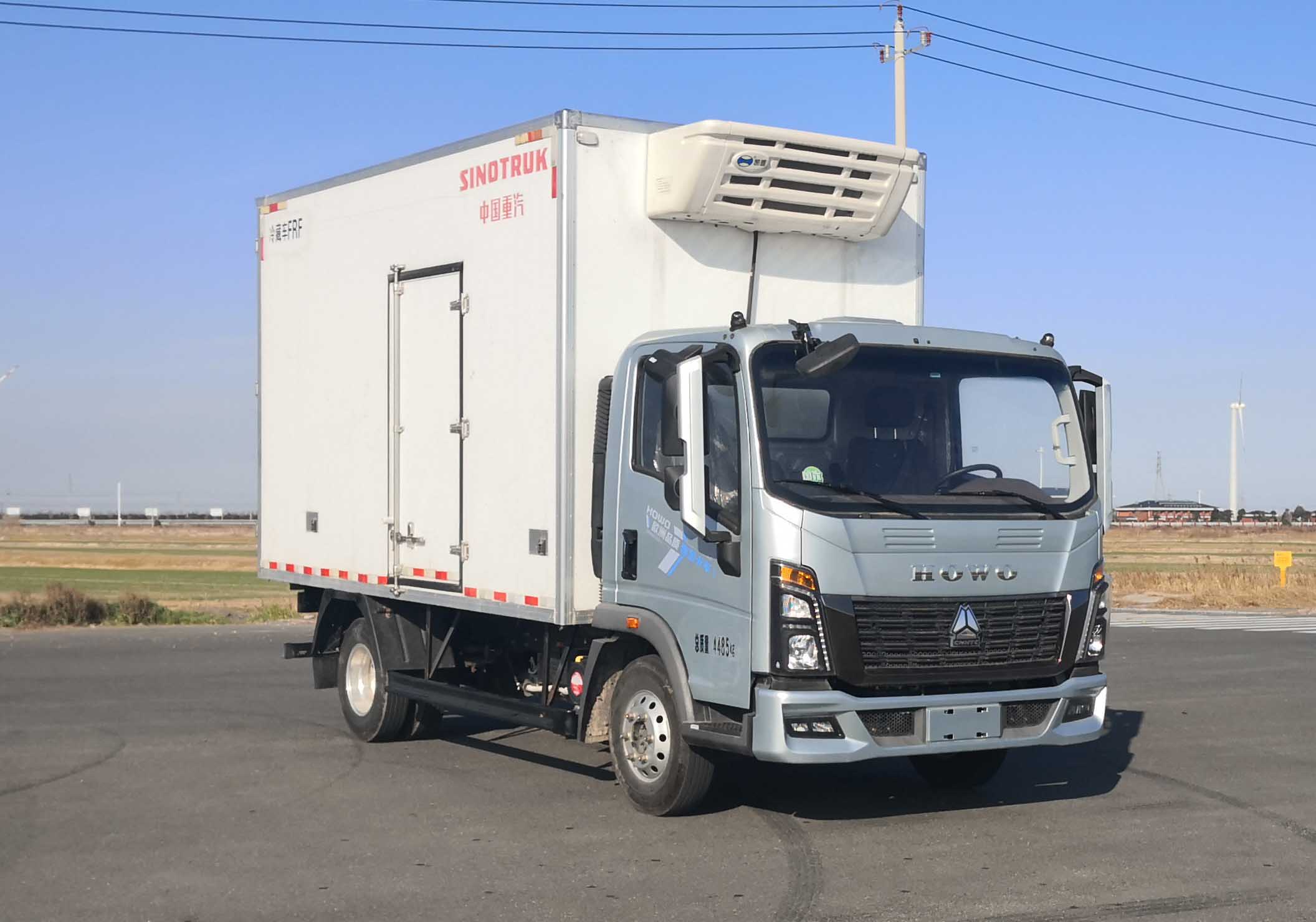 豪沃牌ZZ5047XLCG3414F144冷藏車公告圖片